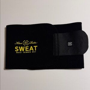 Kiwi Rata Black Waist Trimmer Belt. Size S. Up to 30” NWOT